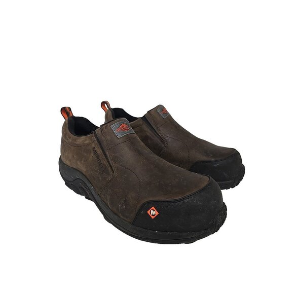 Merrell Men’s Jungle Moc LTR CT CSA Work Shoes J003345W Brown Size 13W - Picture 1 of 7